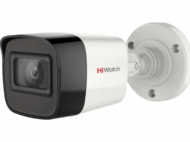 картинка HiWatch DS-T500A(2.8mm) Видеокамера TVI корпусная уличная от магазина Охранных систем и видеонаблюдения
