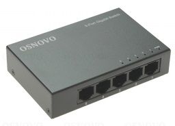 OSNOVO анонсирует GE коммутаторы SW-5G и SW-8G