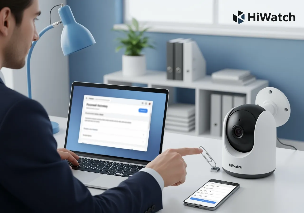 Как восстановить пароль камеры HiWatch и сбросить настройки