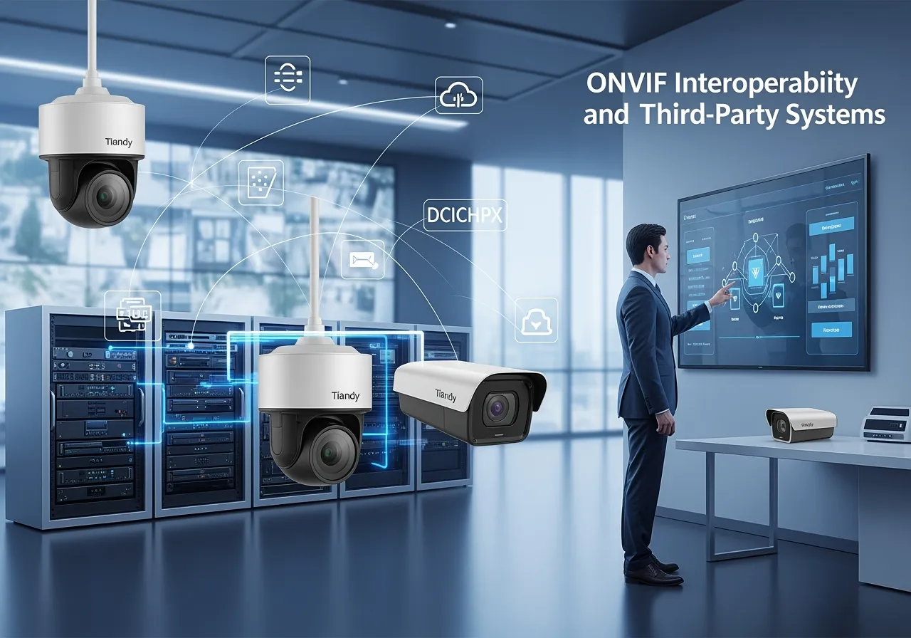 ONVIF и интеграция Tiandy с NVR/DVR и сторонними системами