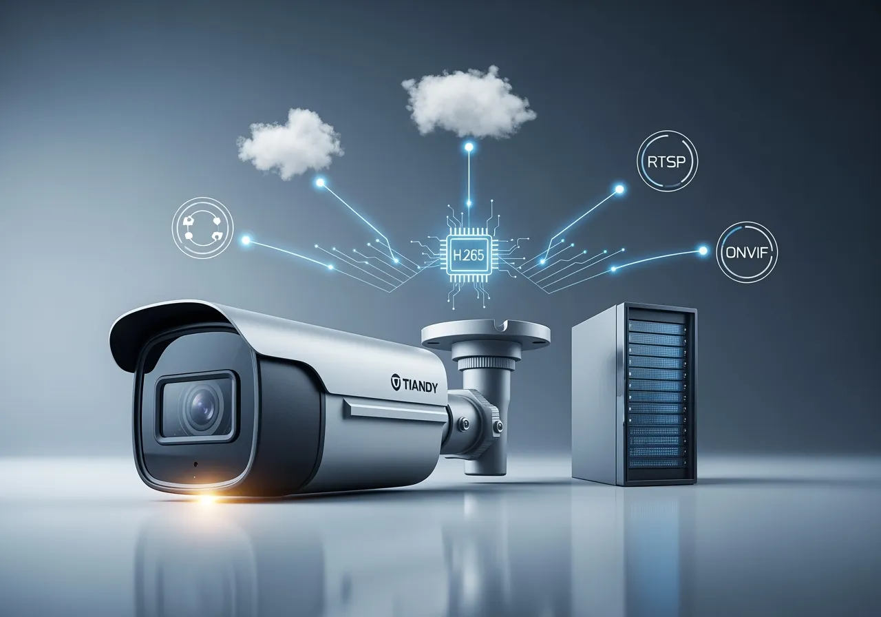 Как получить RTSP, ONVIF и H.265-поток из камеры Tiandy