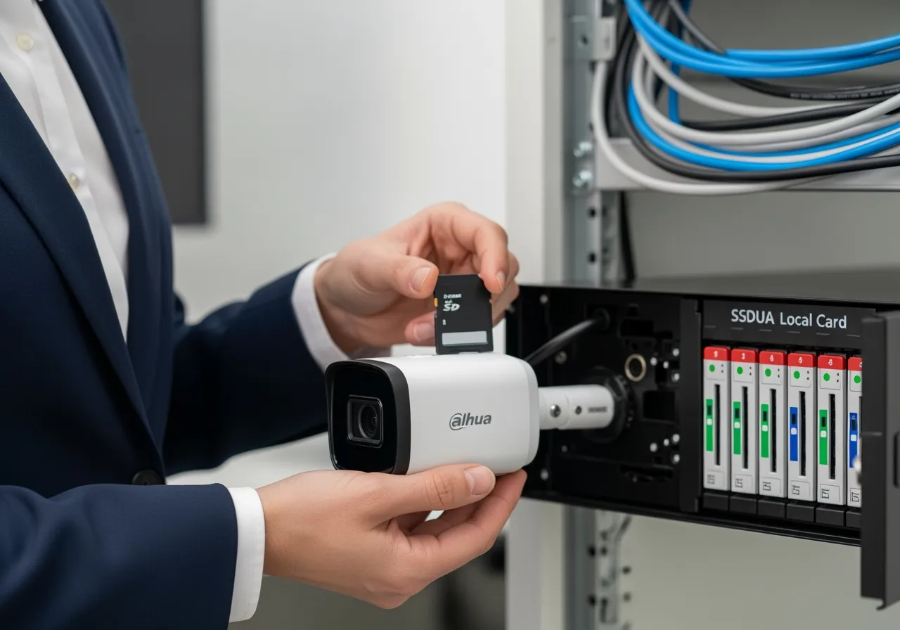 Как выбрать SD-карту и организовать локальное хранение в камерах Dahua