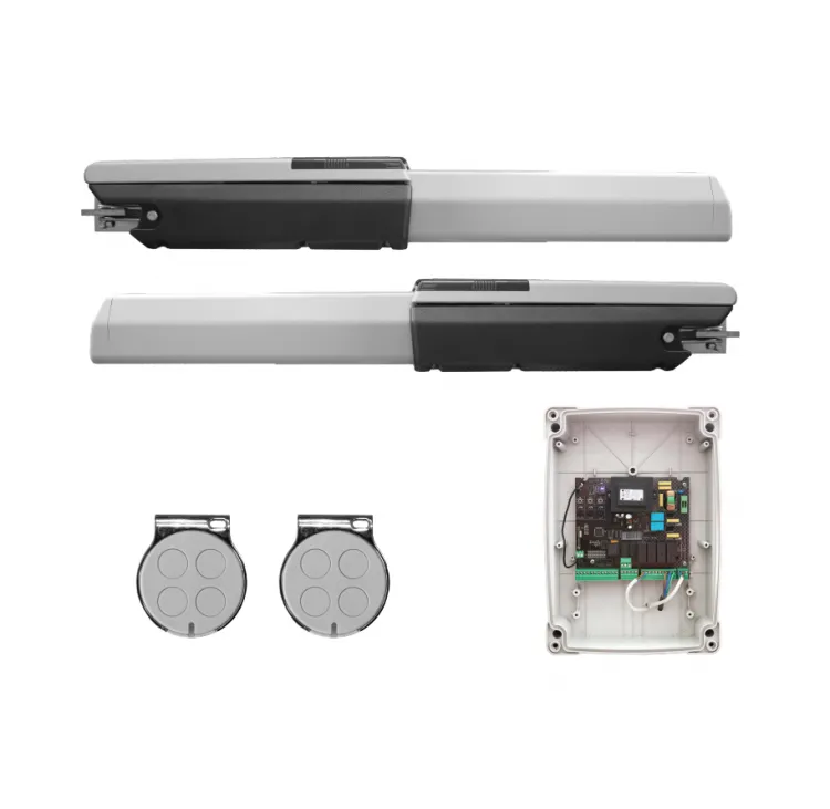 картинка SKY-SW3000KIT комплект: SKY-SW3000 привод (2 шт.), SKY-ZA1N блок управления, SKY-TX8 пульт (2 шт.) от магазина Охранных систем и видеонаблюдения