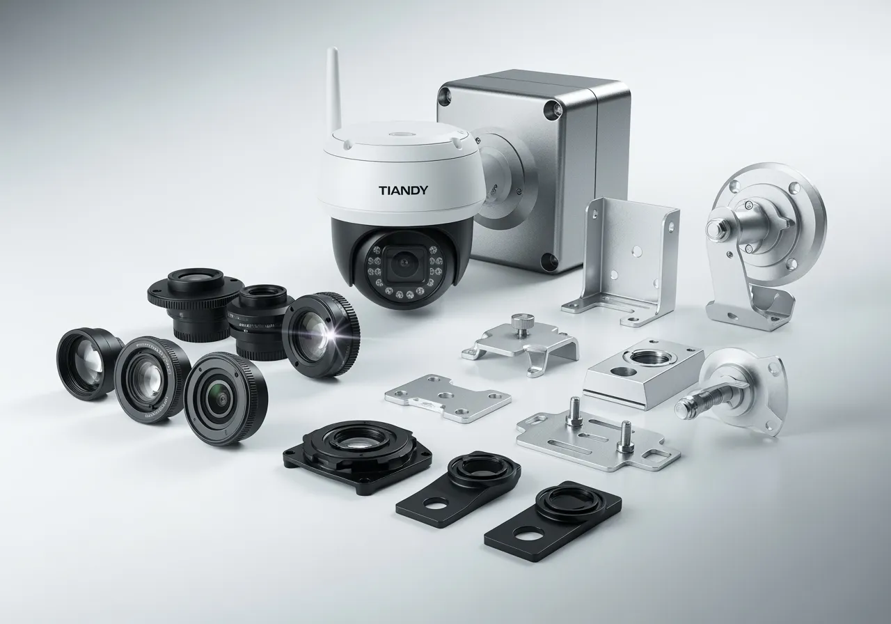 Лучшие аксессуары для камер Tiandy: корпуса, крепеж и линзы