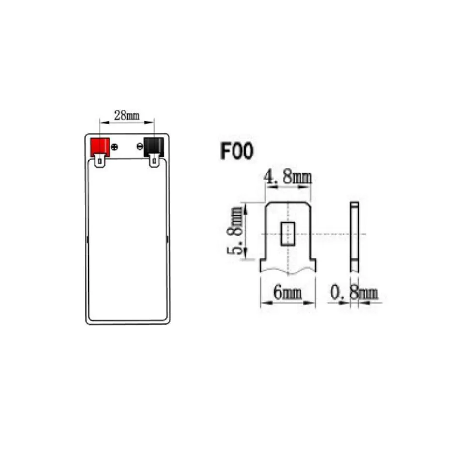 картинка Аккумулятор AP 12-1.3 от магазина Охранных систем и видеонаблюдения