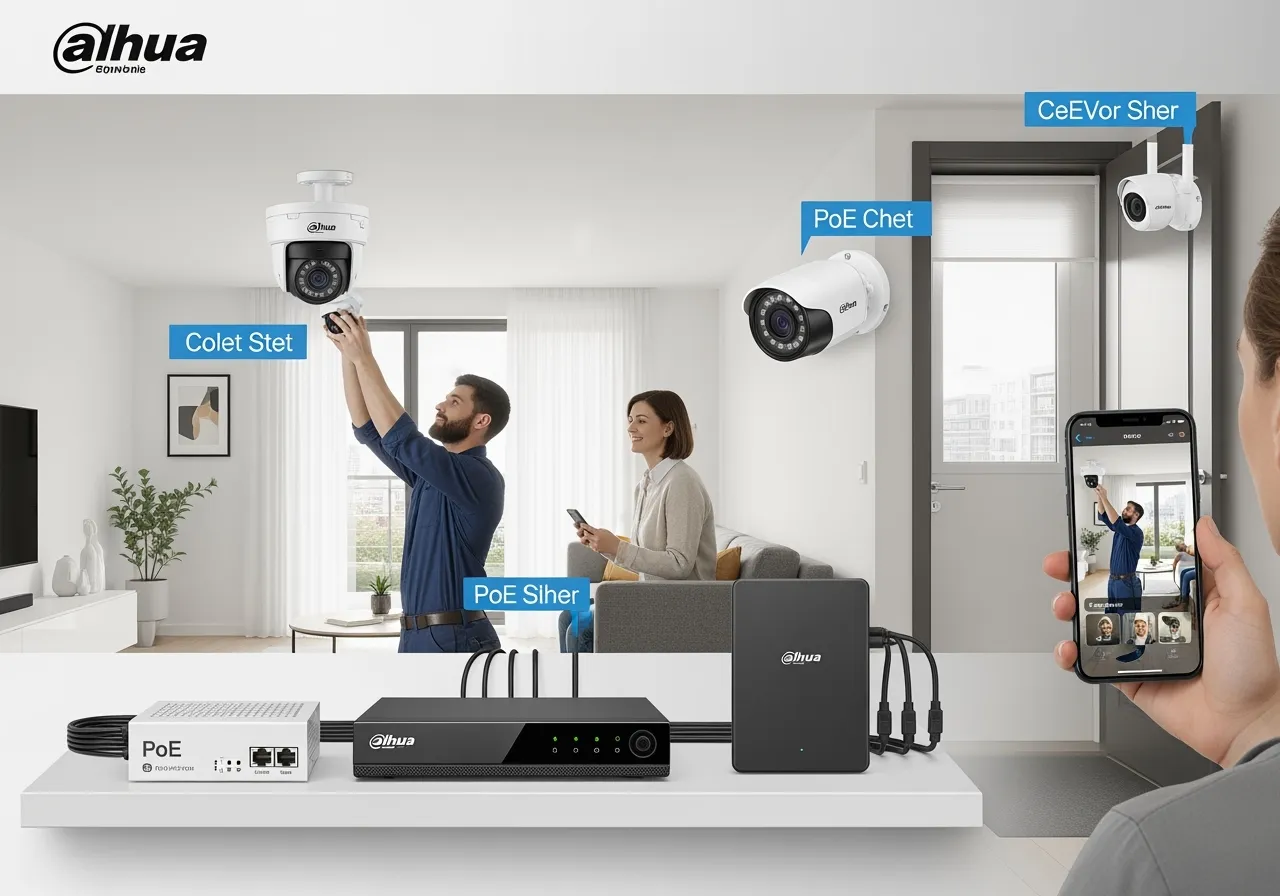 Лучшие комплекты видеонаблюдения Dahua для квартиры: что входит и как настроить