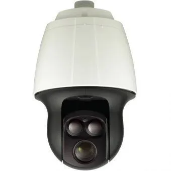 картинка Поворотная уличная IP-камера Wisenet SNP-6320RHP с 32-кратной оптикой и ИК-подсветкой до 150 м от магазина Охранных систем и видеонаблюдения
