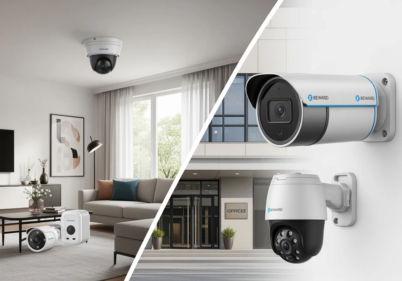 Обзор камер видеонаблюдения Beward 2025: лучшие модели для дома и бизнеса