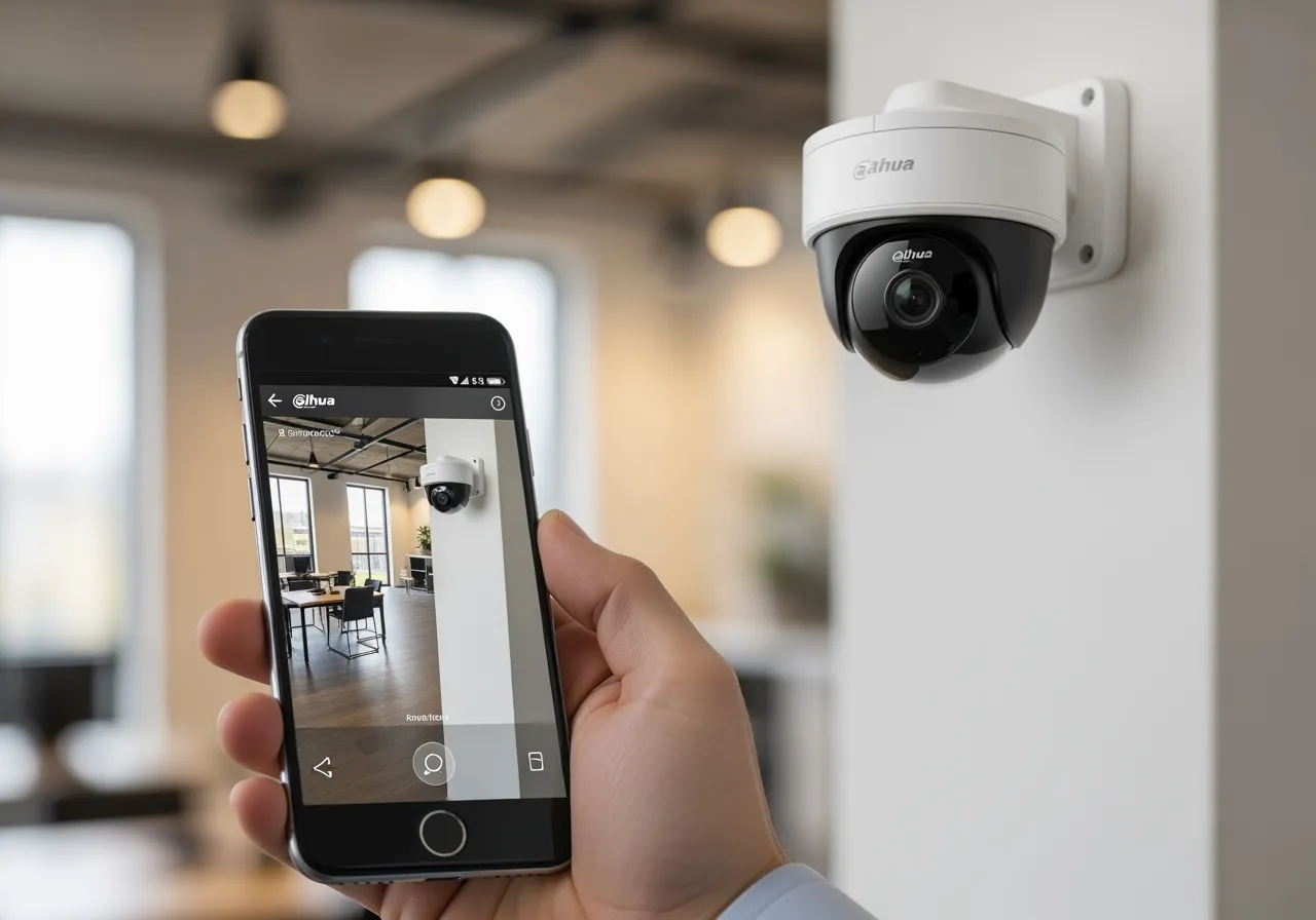 Как настроить удалённый доступ к камерам Dahua через смартфон