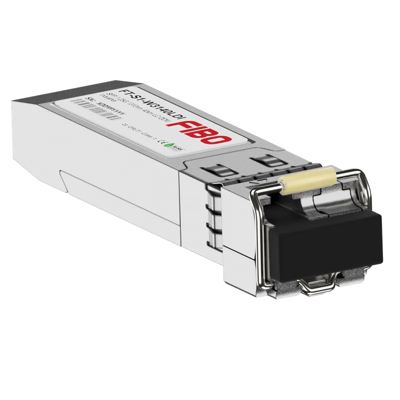 картинка 1000BASE-BX40-U-I SFP промышленный модуль 1310/1550нм 40км от магазина Охранных систем и видеонаблюдения