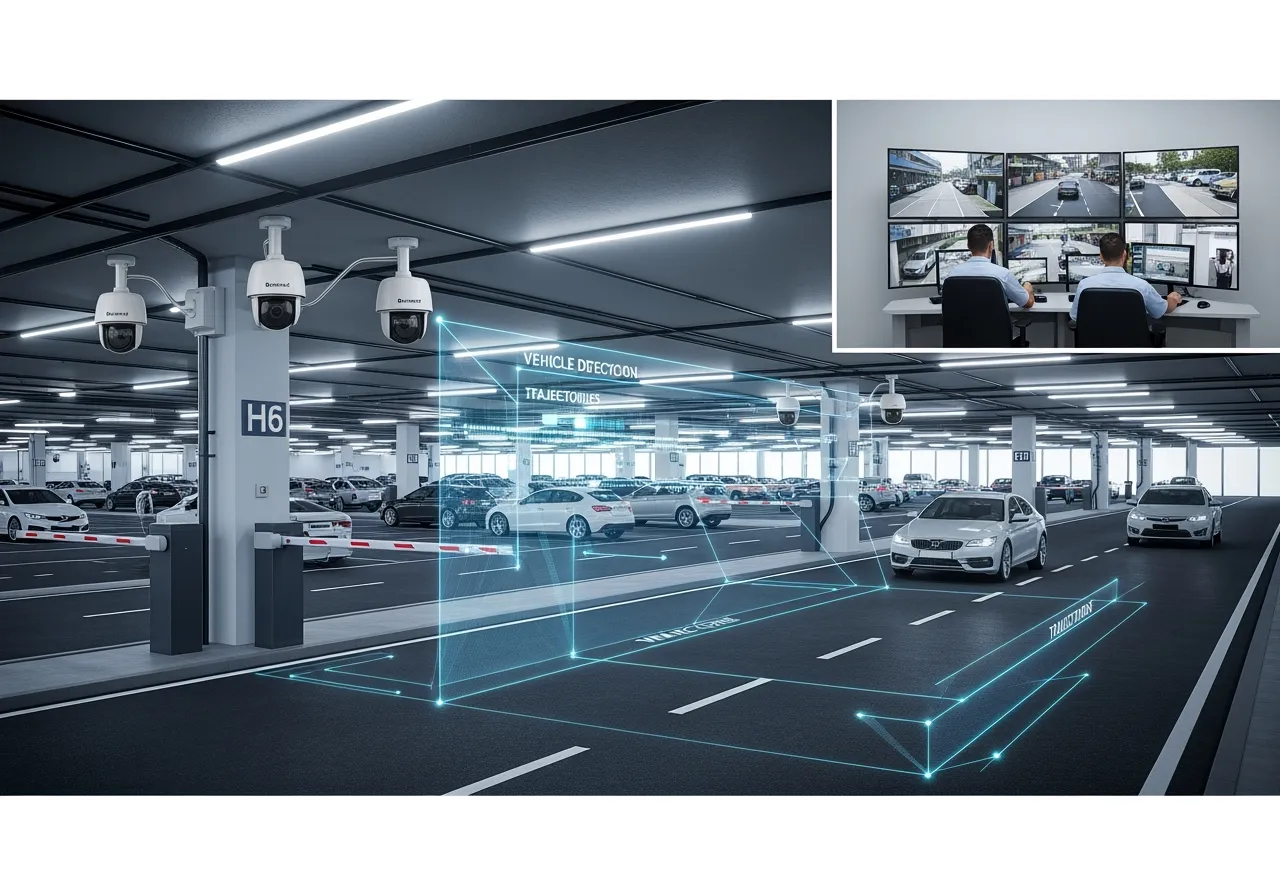 Камеры Beward для парковки и контроля транспорта: функции и кейсы