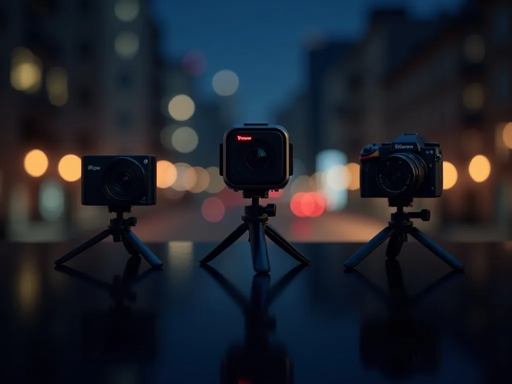 Тест ночной съемки камер iFlow: сравнение с конкурентами