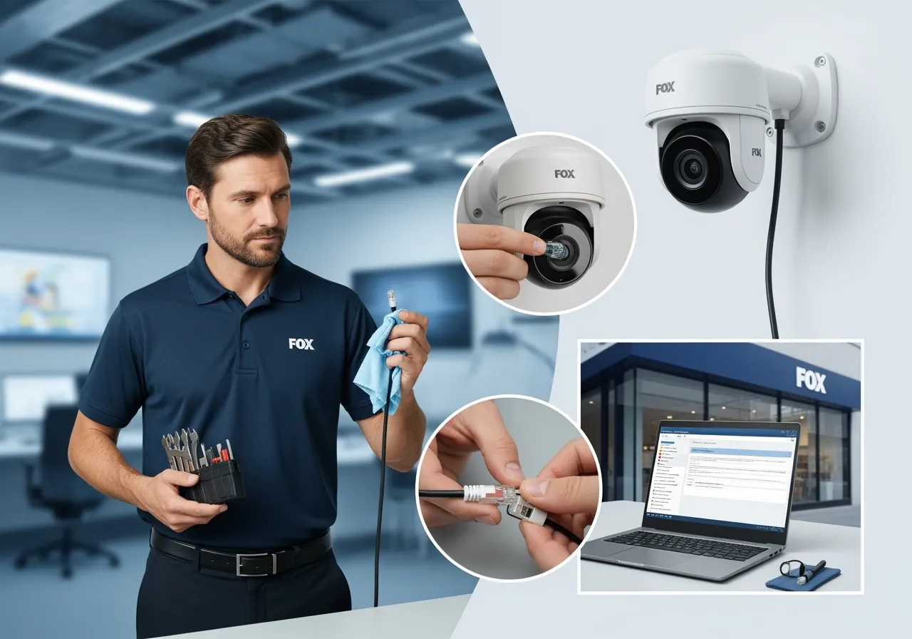 Частые проблемы камер FOX и как их быстро устранить