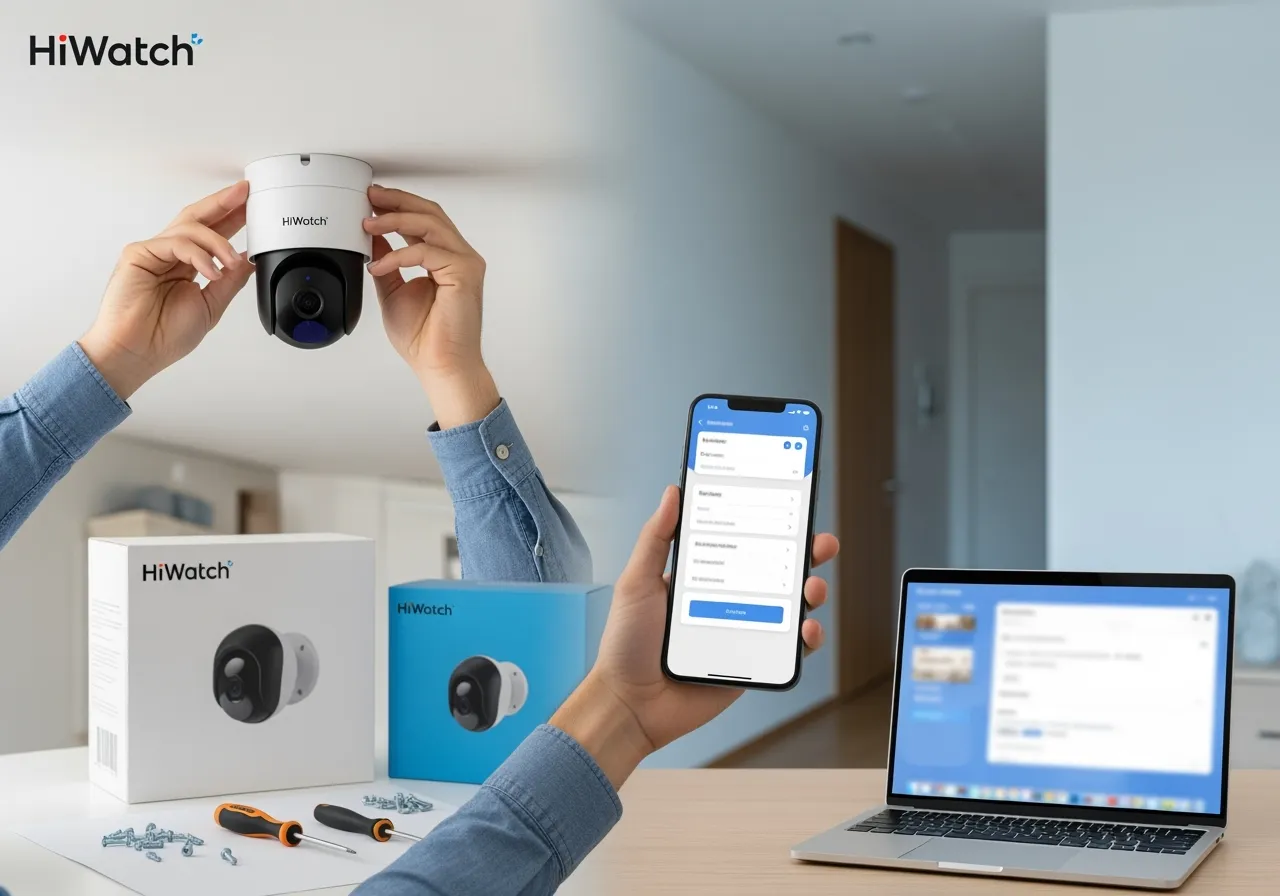Установка и настройка камеры HiWatch: пошаговая инструкция для новичков