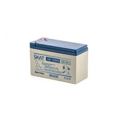 картинка Аккумулятор свинцово-кислотный SKAT SB 1209S от магазина Охранных систем и видеонаблюдения