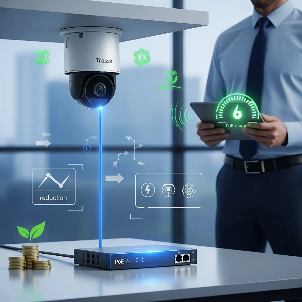 Энергопотребление и эксплуатация PoE-камер Trassir: оптимизация расходов