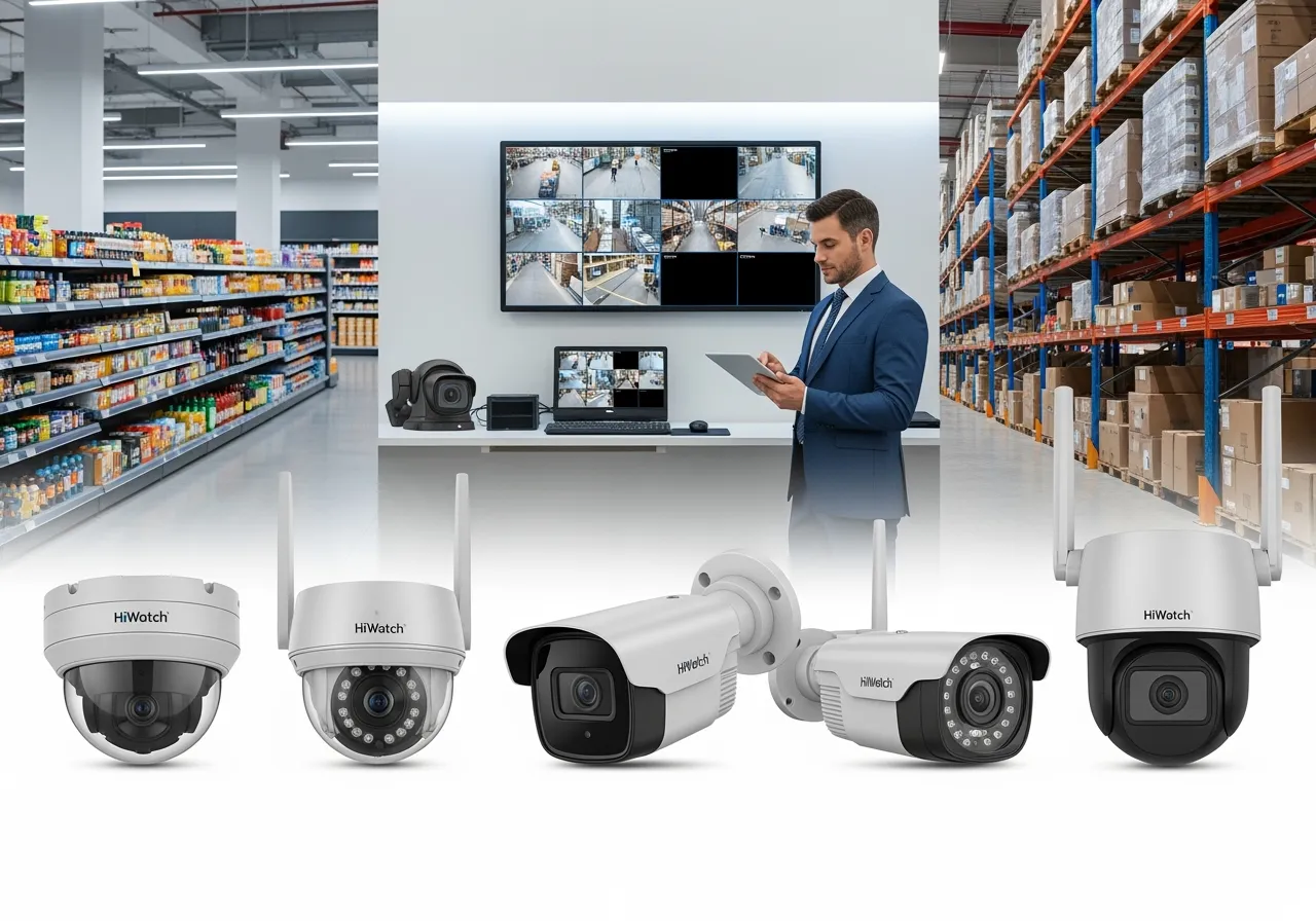 Обзор лучших моделей HiWatch для магазина и склада: 2025