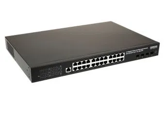 картинка PoE-коммутатор Osnovo SW-24G4X-1L-I от магазина Охранных систем и видеонаблюдения