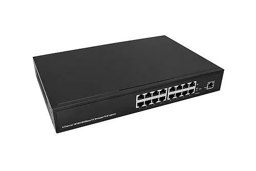 картинка NS-PI-8G-L Управляемый PoE-инжектор Gigabit Ethernet на 8 портов. от магазина Охранных систем и видеонаблюдения