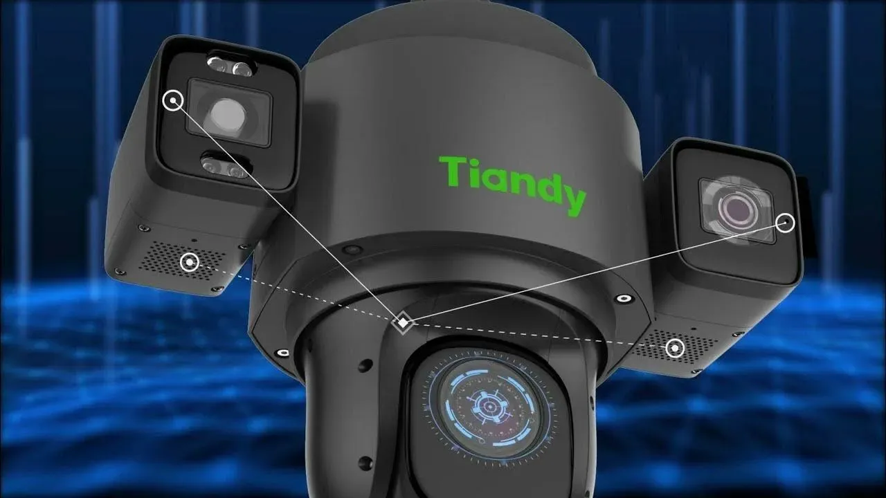 Потоковая передача видео с камер Tiandy