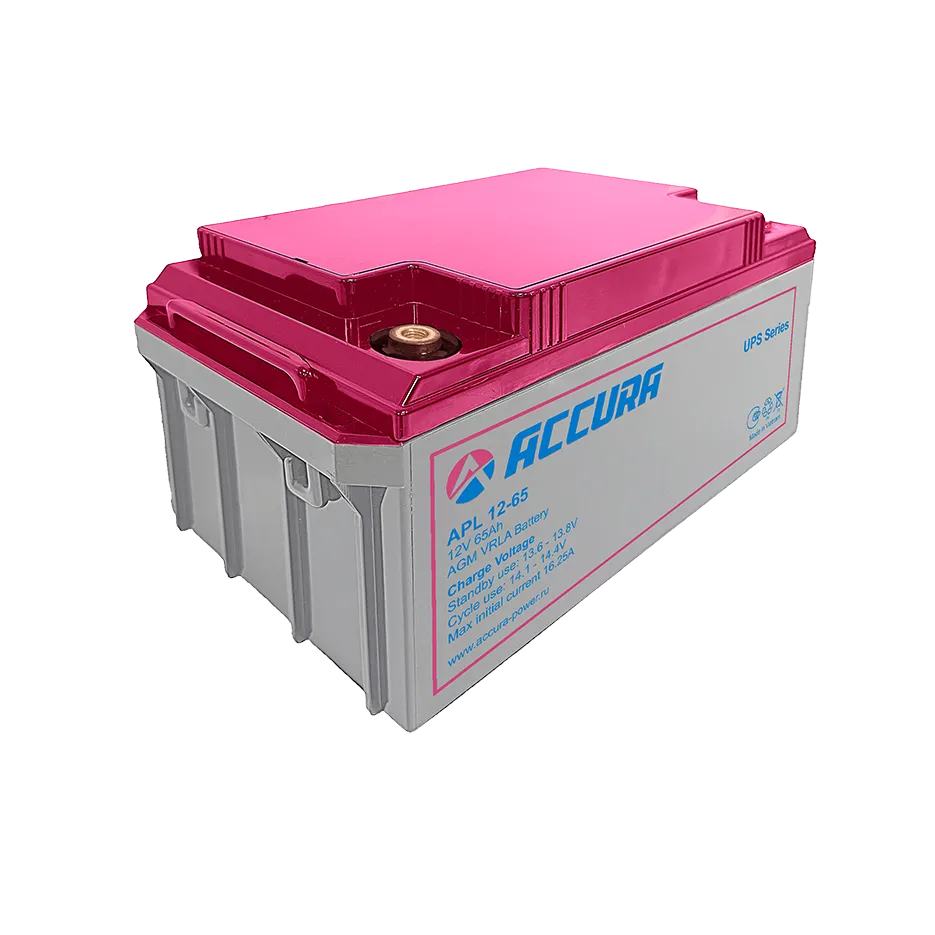 картинка Аккумулятор APL 12-65 от магазина Охранных систем и видеонаблюдения