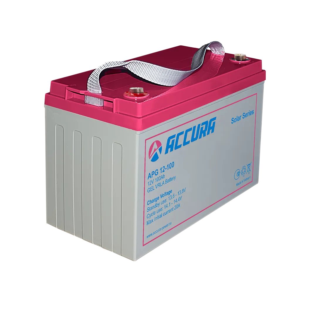 картинка Гелевый аккумулятор APG 12-100 от магазина Охранных систем и видеонаблюдения