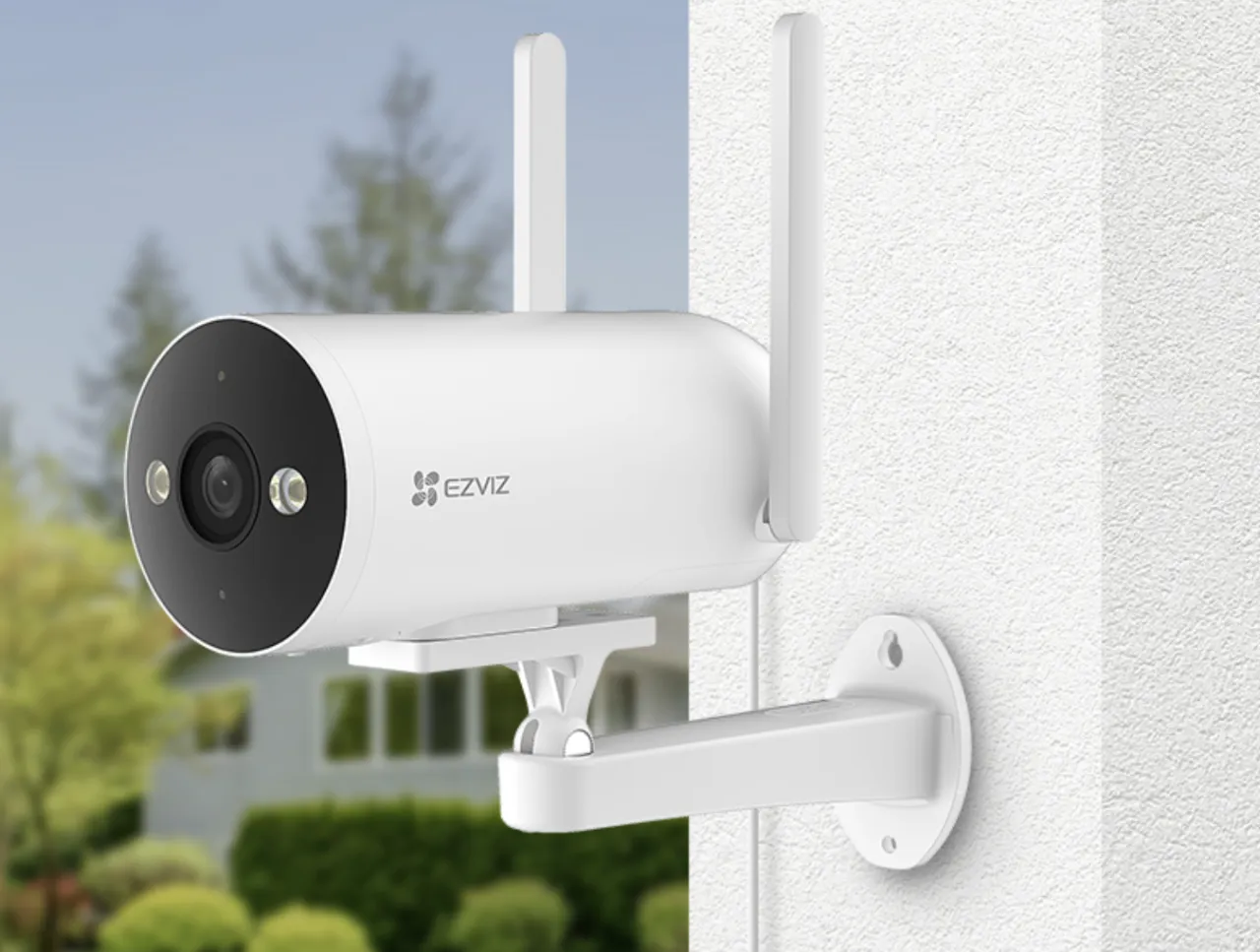 картинка Ezviz CS-H5 (3MP,4G,4mm) уличная видеокамера 4G c поддержкой SIM-карт от магазина Охранных систем и видеонаблюдения
