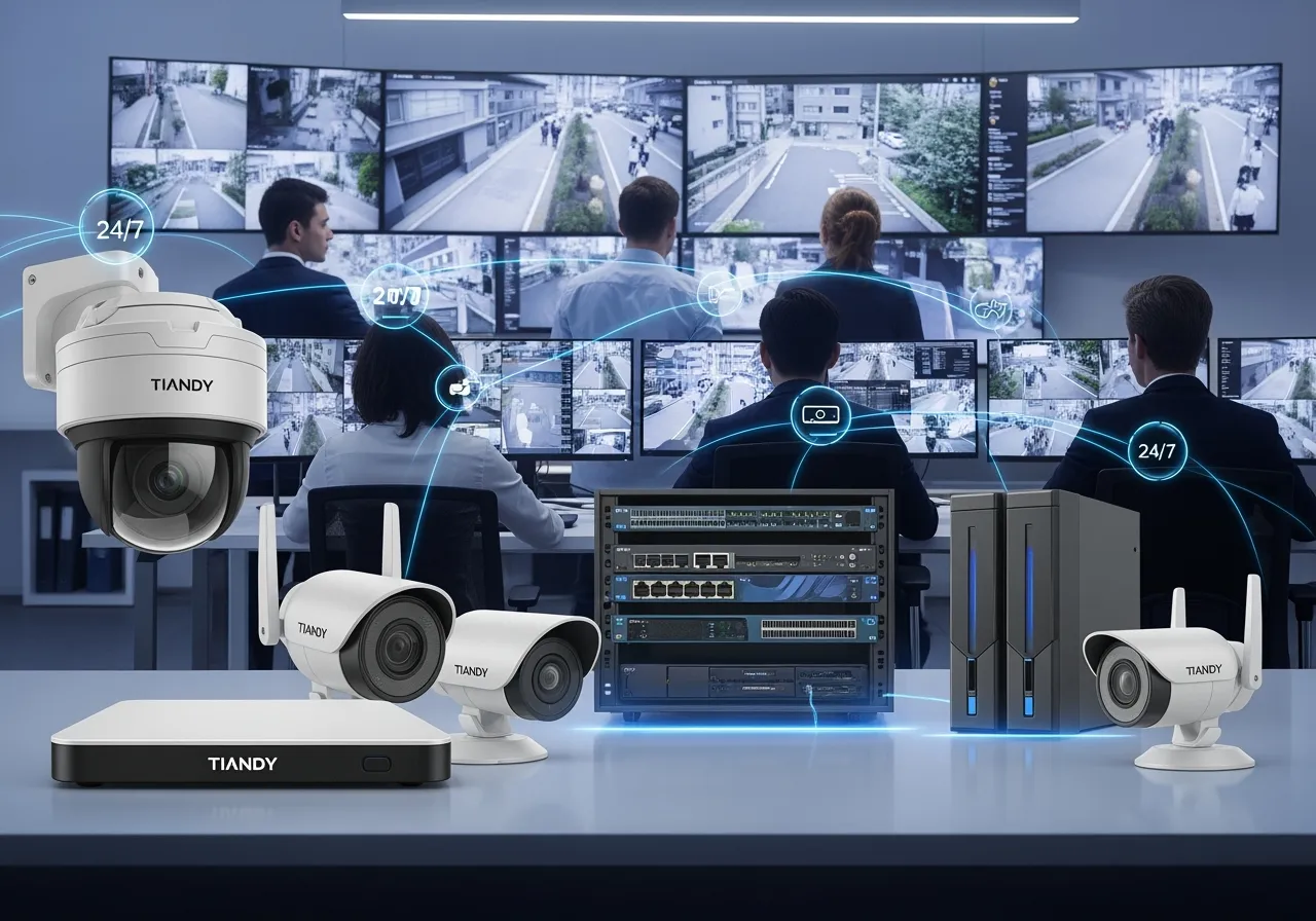 Как организовать бесперебойное видеонаблюдение с Tiandy