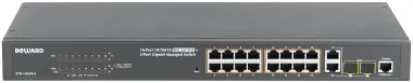 Beward анонсировал PoE коммутатор на 16 каналов STW-1622HPv3
