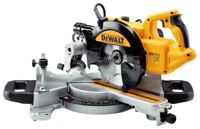 картинка Торцовочная пила DeWalt DWS774 (DWS774-QS) от магазина Охранных систем и видеонаблюдения