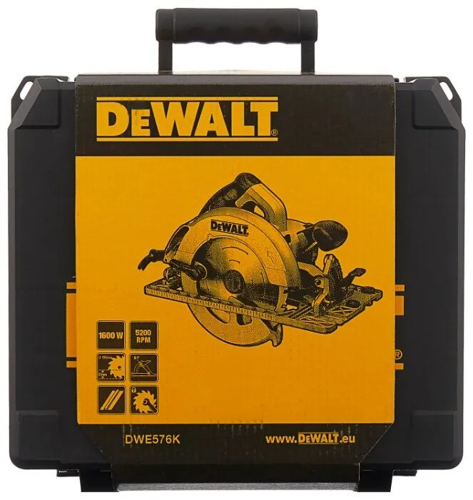 картинка Дисковая (циркулярная) пила DeWalt DWE576K (DWE576K-QS) от магазина Охранных систем и видеонаблюдения