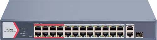 картинка PoE коммутатор 24 порта F-SW-EM426POE-VM/L от магазина Охранных систем и видеонаблюдения