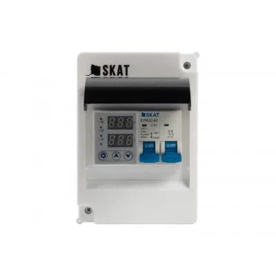 картинка Байпас с многофункциональным реле защиты SKAT ST BYPASS 220/63А RV от магазина Охранных систем и видеонаблюдения