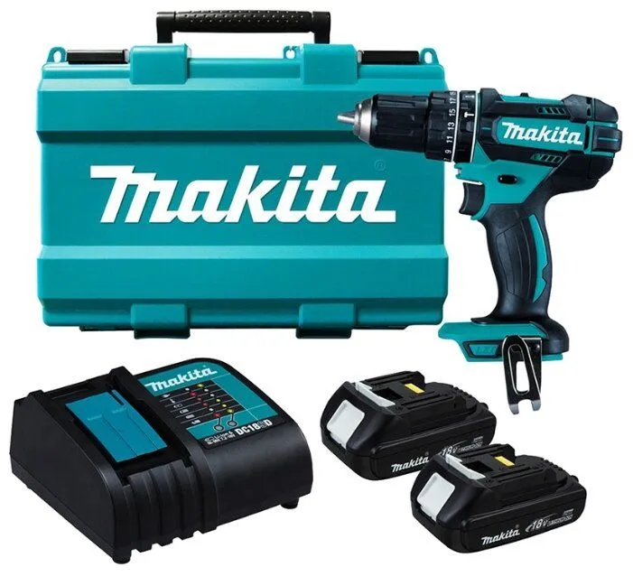 картинка Дрель-шуруповерт Makita DHP482SYE от магазина Охранных систем и видеонаблюдения