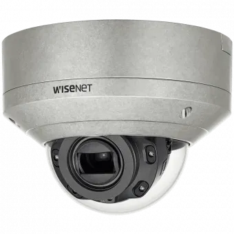 картинка Smart IP камера Wisenet XNV-6080RS с WDR 150 дБ, ИК-подсветкой 50 м, Motor-zoom от магазина Охранных систем и видеонаблюдения