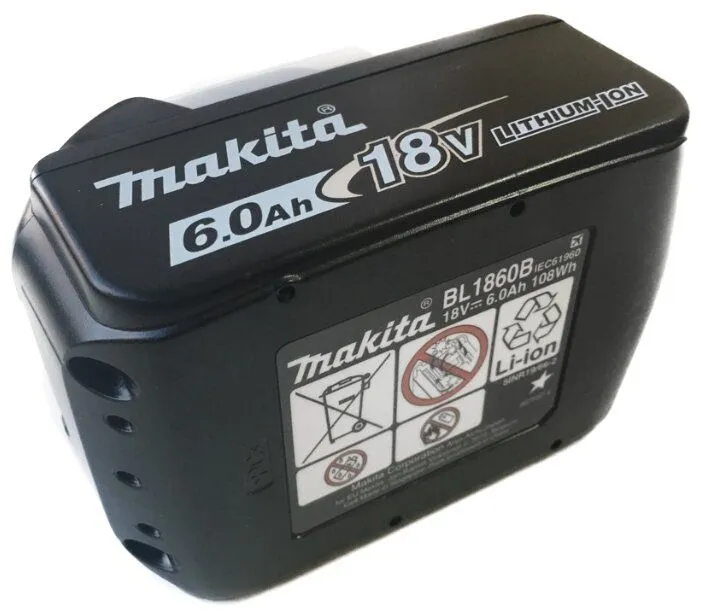 картинка Аккумулятор для инструмента Makita BL1860B (197422-4) от магазина Охранных систем и видеонаблюдения