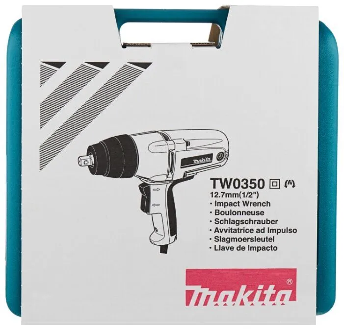 картинка Гайковерт Makita TW 0350 чемодан (TW0350) от магазина Охранных систем и видеонаблюдения