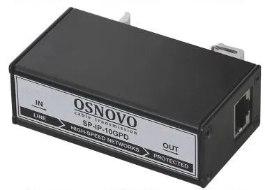 Встречайте устройство грозозащиты OSNOVO SP-IP-10GPD