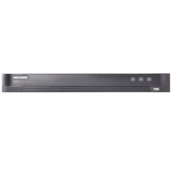 картинка Гибридный 16-канальный видеорегистратор Hikvision DS-7216HUHI-K2/P с PoC от магазина Охранных систем и видеонаблюдения