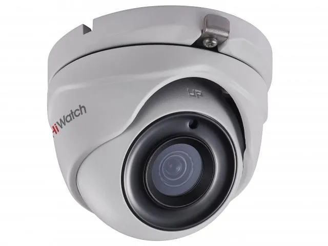 картинка HiWatch DS-T303(3.6mm) Видеокамера TVI купольная уличная от магазина Охранных систем и видеонаблюдения
