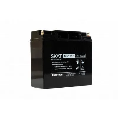 картинка Аккумулятор свинцово-кислотный  SKAT SB 1217 от магазина Охранных систем и видеонаблюдения