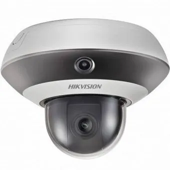 картинка IP-камера серии PanoVu Hikvision DS-2PT3122IZ-DE3 с PTZ-модулем ×4 и ИК-подсветкой от магазина Охранных систем и видеонаблюдения