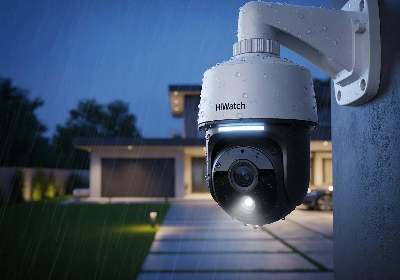 Как выбрать уличную камеру HiWatch: защита от дождя, ночное видение и угол обзора