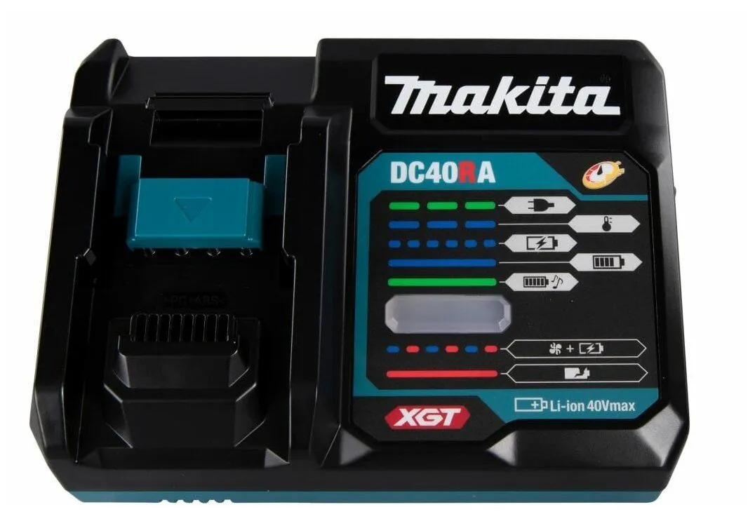 картинка Аккумулятор с зарядным устройством для инструмента Makita 40.0В BL4040 XGT + DC40RA XGT (191J67-0) от магазина Охранных систем и видеонаблюдения