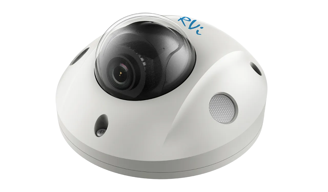 картинка RVi-2NCF2048 (4) видеокамера ip купольная от магазина Охранных систем и видеонаблюдения