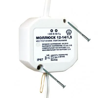 картинка Источник вторичного питания МОЛЛЮСК 12-14/1,5 от магазина Охранных систем и видеонаблюдения
