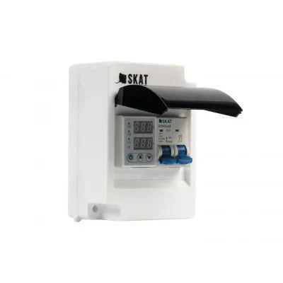 картинка Байпас с многофункциональным реле защиты SKAT ST BYPASS 220/63А RV от магазина Охранных систем и видеонаблюдения