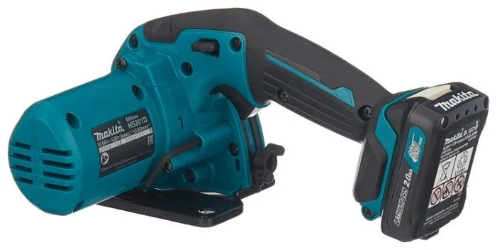 картинка Дисковая (циркулярная) пила Makita HS301DWAE с 2-мя АКБ 2 Ah от магазина Охранных систем и видеонаблюдения