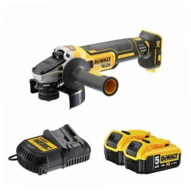 картинка Угловая шлифмашина DeWalt DCG405P2 (DCG405P2-XJ) от магазина Охранных систем и видеонаблюдения