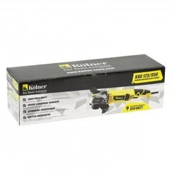 картинка Угловая шлифмашина Kolner KAG 125/950 от магазина Охранных систем и видеонаблюдения